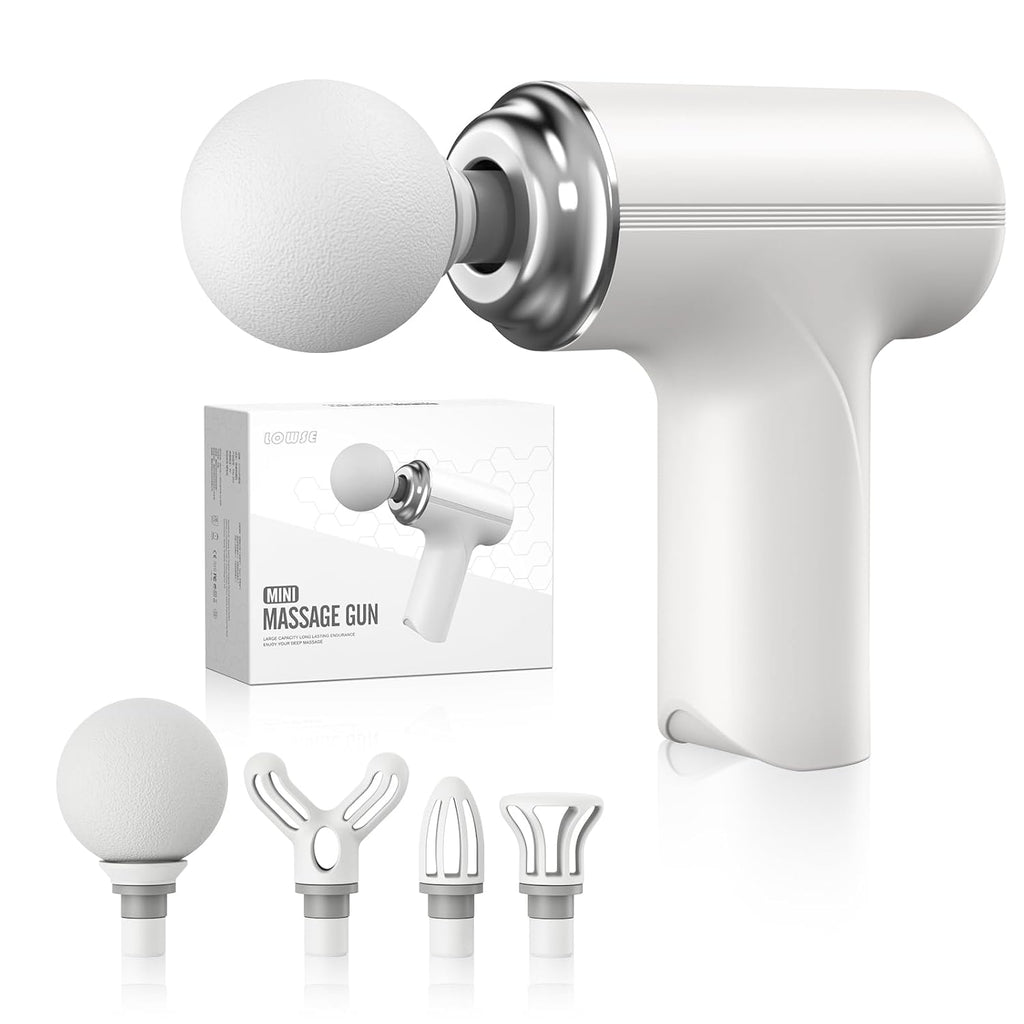 Full Body Massager Gun | Rechargeable Cordless Deep Tissue Massage Machine for Legs & Arms, Use at Home, Gym & During Travel