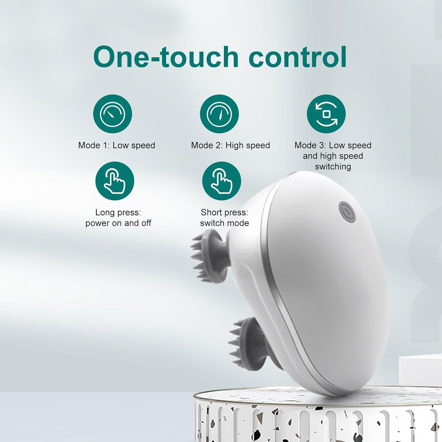 Head Massager | Hair Massager for Hair Growth | Stress Relief  |  Electric Scalp Massager